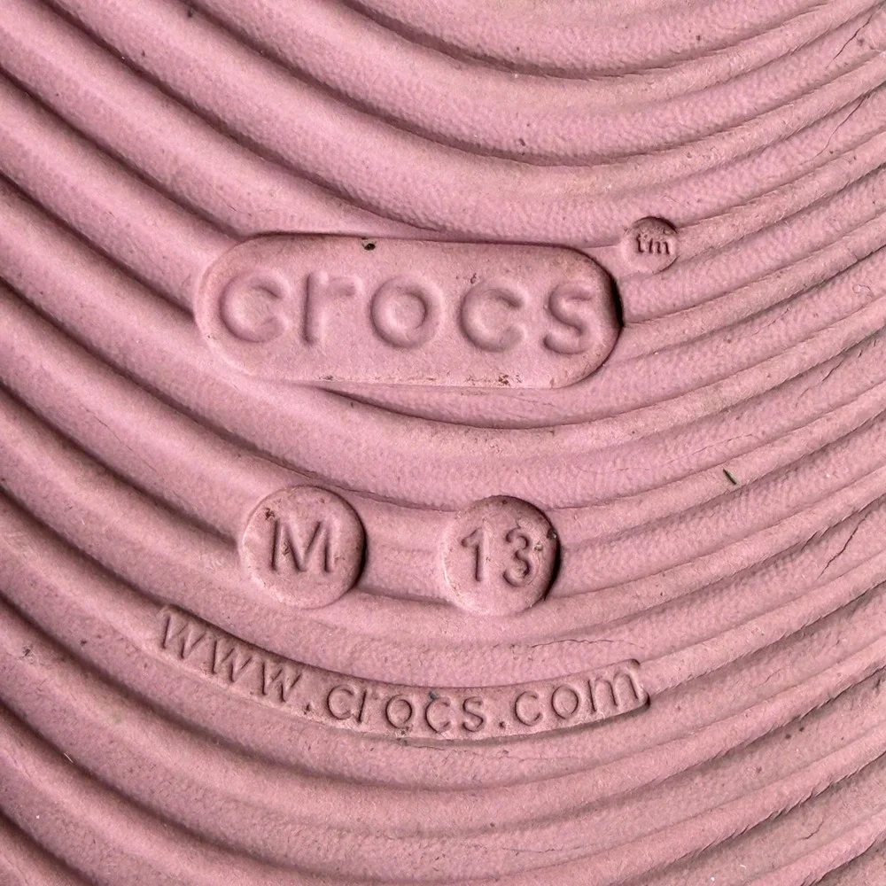 Crocs Mellow Recovery Slides Mens 13 Pink Comfort LightRide Foam Sandals